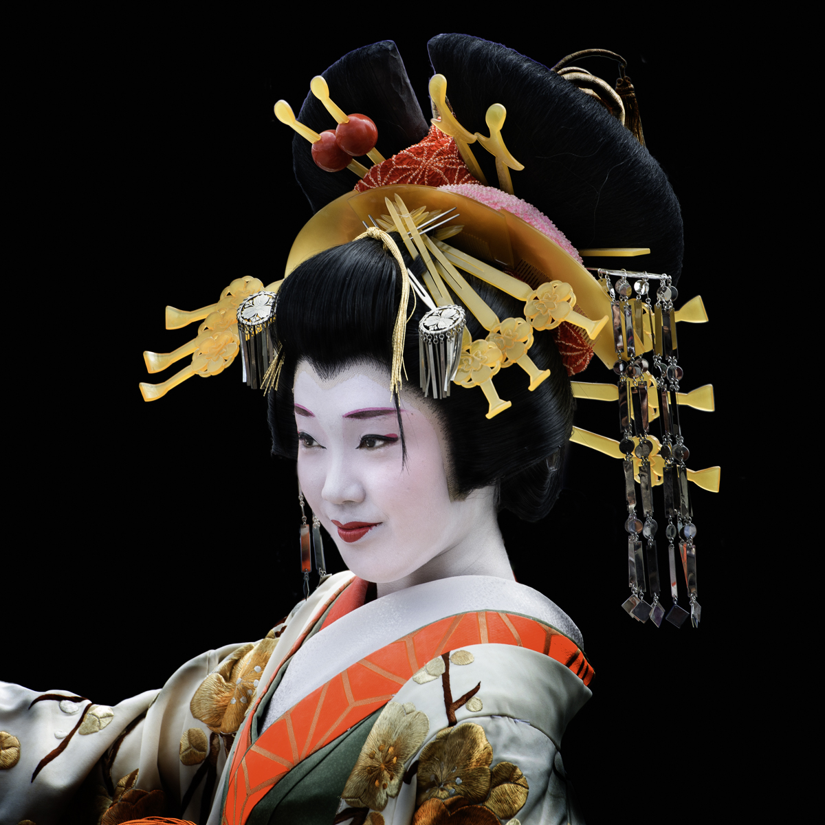 「Oiran」静岡祭りの花魁道中